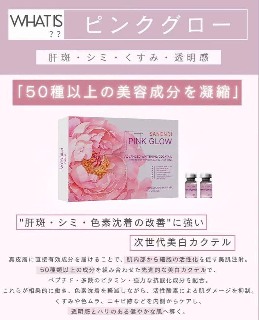 美容オタクのハナネェ　ピンクグロー、リジュラン、コラーゲンブースター