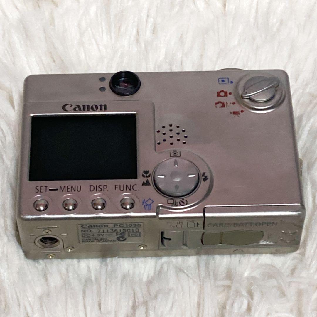 【動作品】Canonキャノン IXY DIGITAL 30 デジカメ シルバー