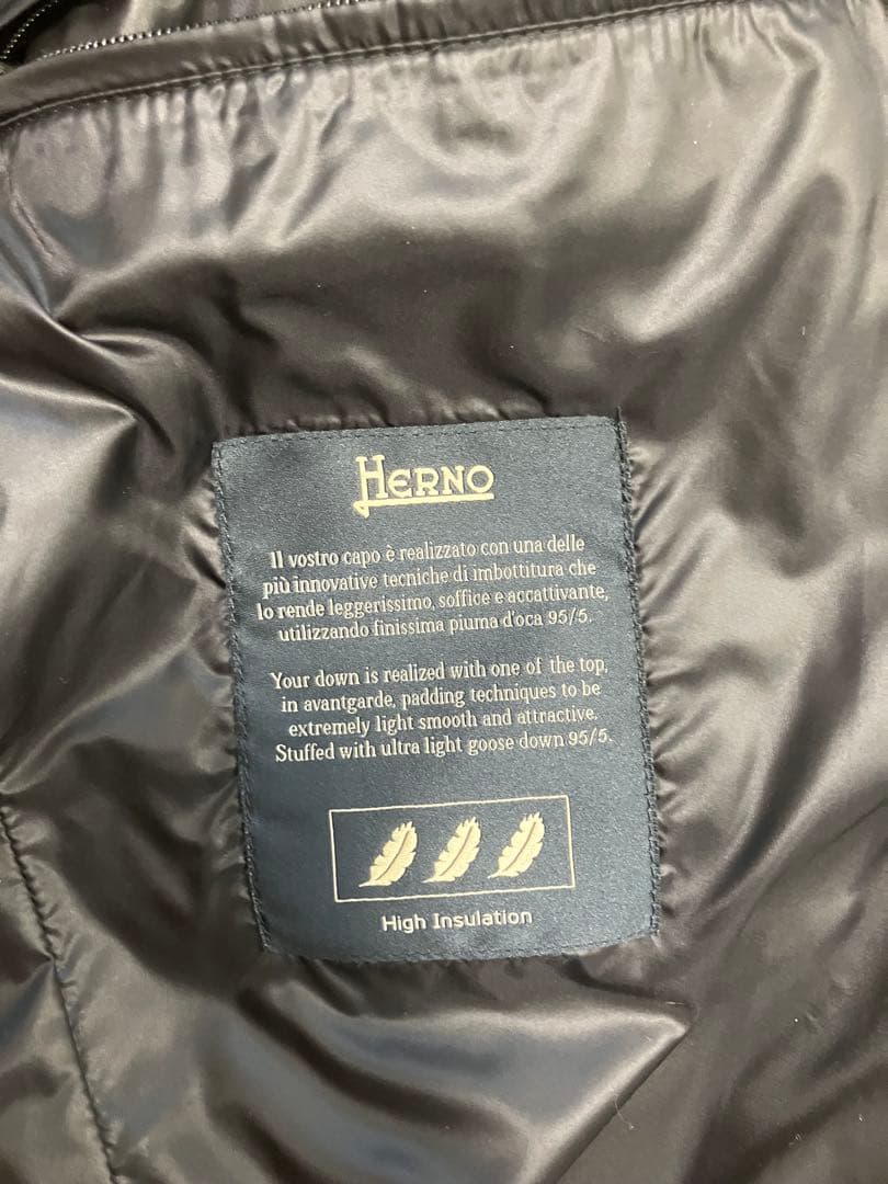 HERNO ヘルノ　ダウンジャケットPI0104U 最終値下げ　ブラック