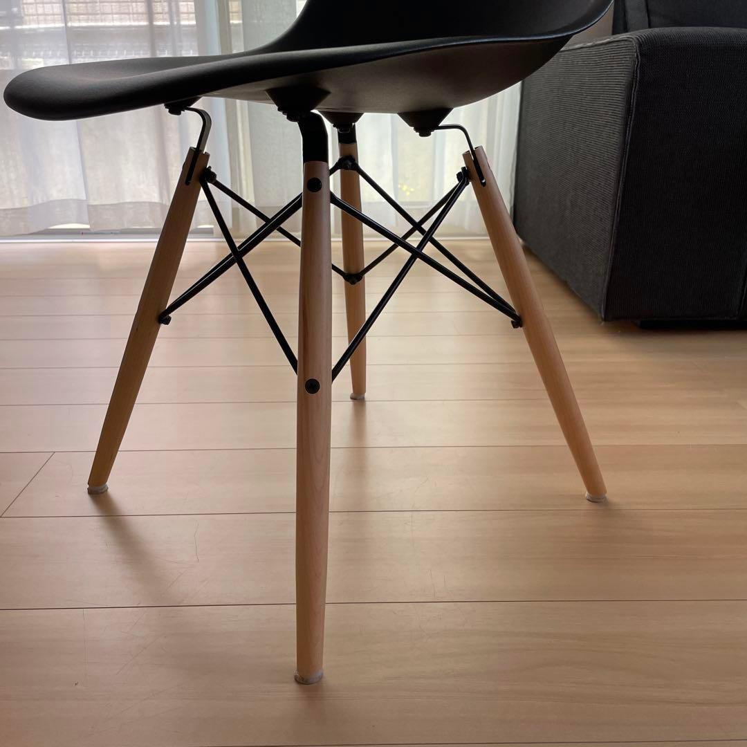 HermanMiller ハーマンミラー イームズサイドシェルチェア　ブラック