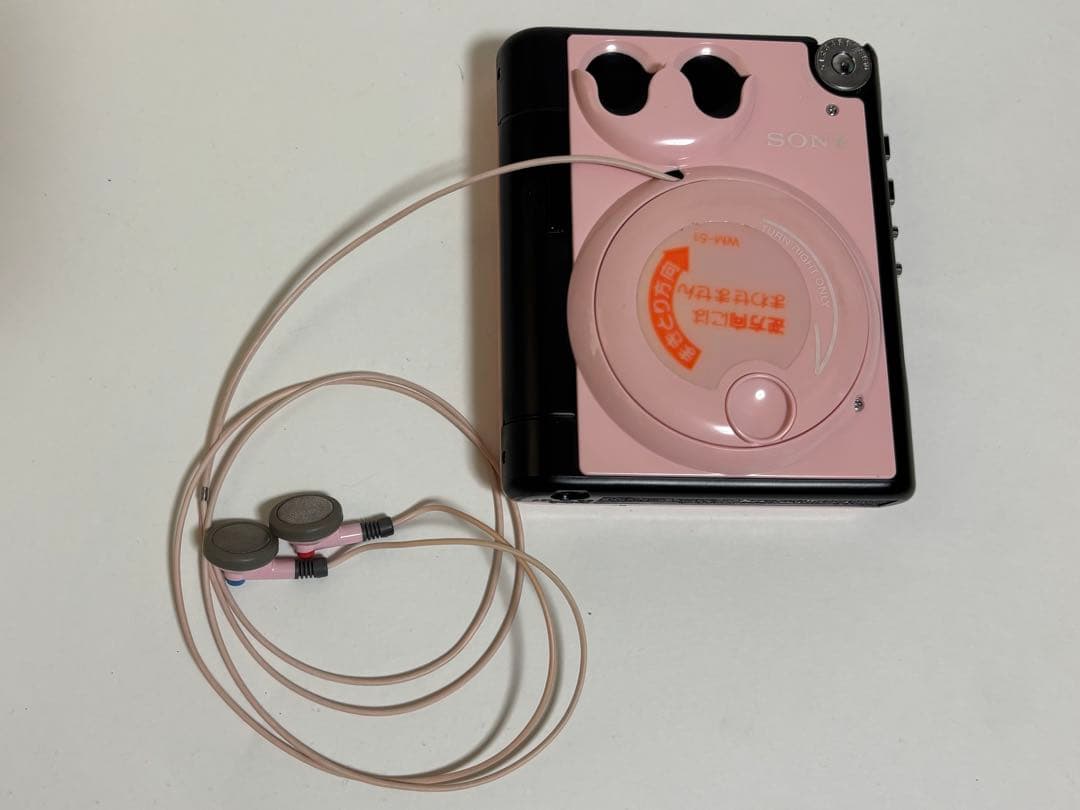 SONY ウォークマン WALKMAN WM-51 ピンク 【ジャンク品】