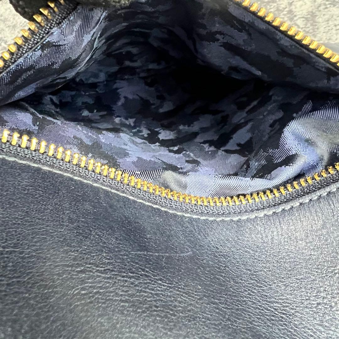 Aniary 2WAY カモフラージュ レザー トートバッグ