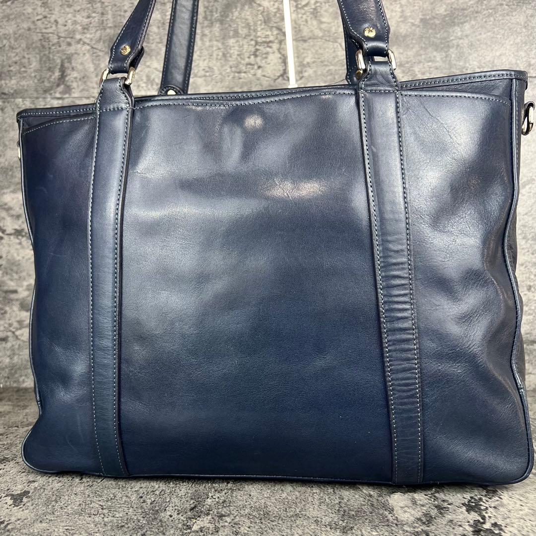 Aniary 2WAY カモフラージュ レザー トートバッグ