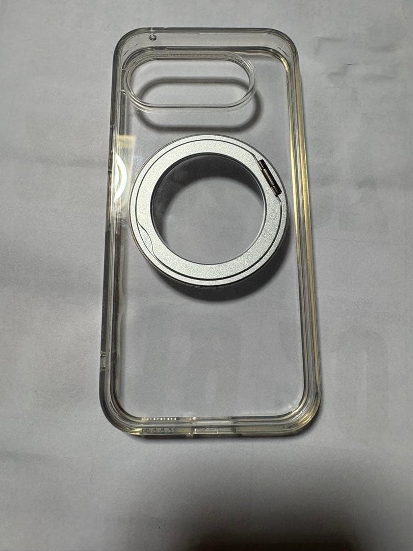 Google Pixel 9a 本体 紫色 クリアケース付き