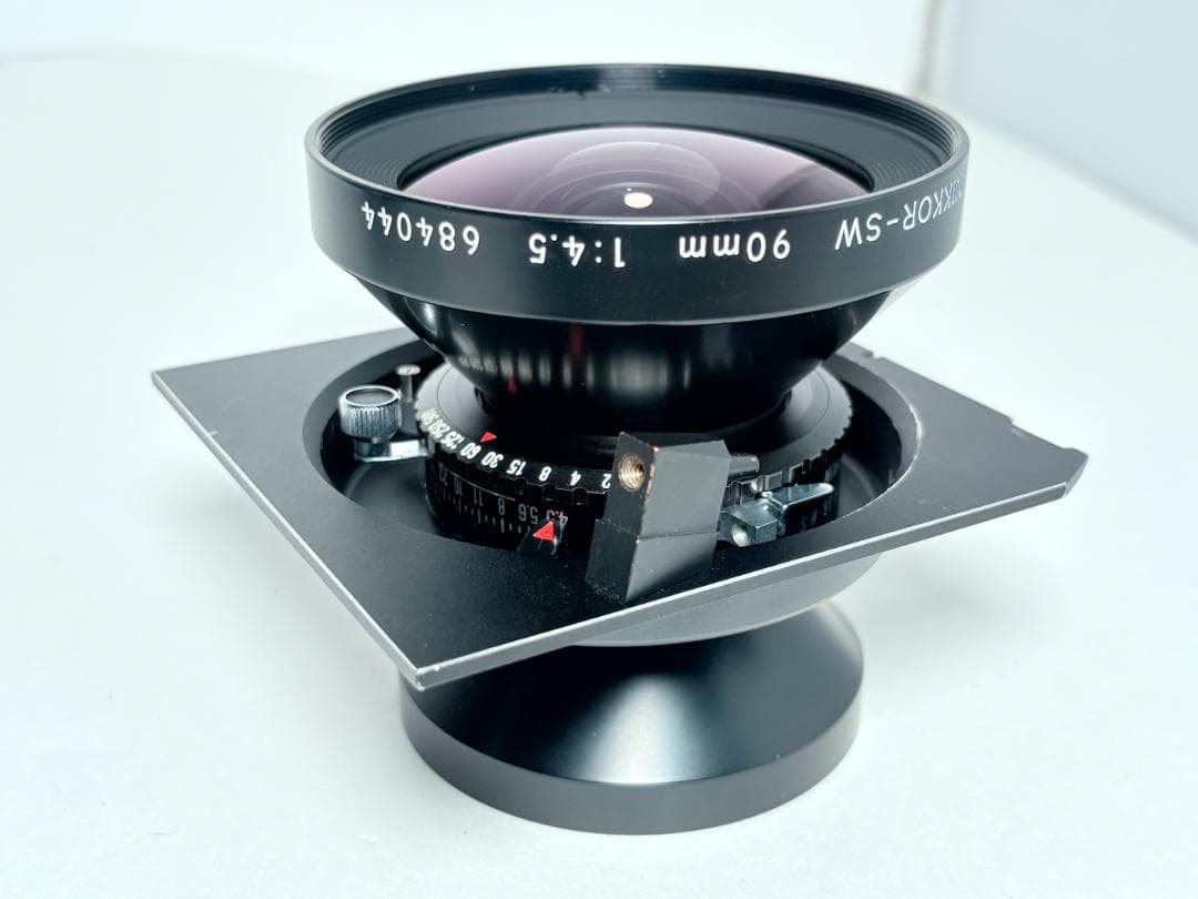 ニコン NIKKOR-SW 90mm F4.5 COPAL 0 凹みボード