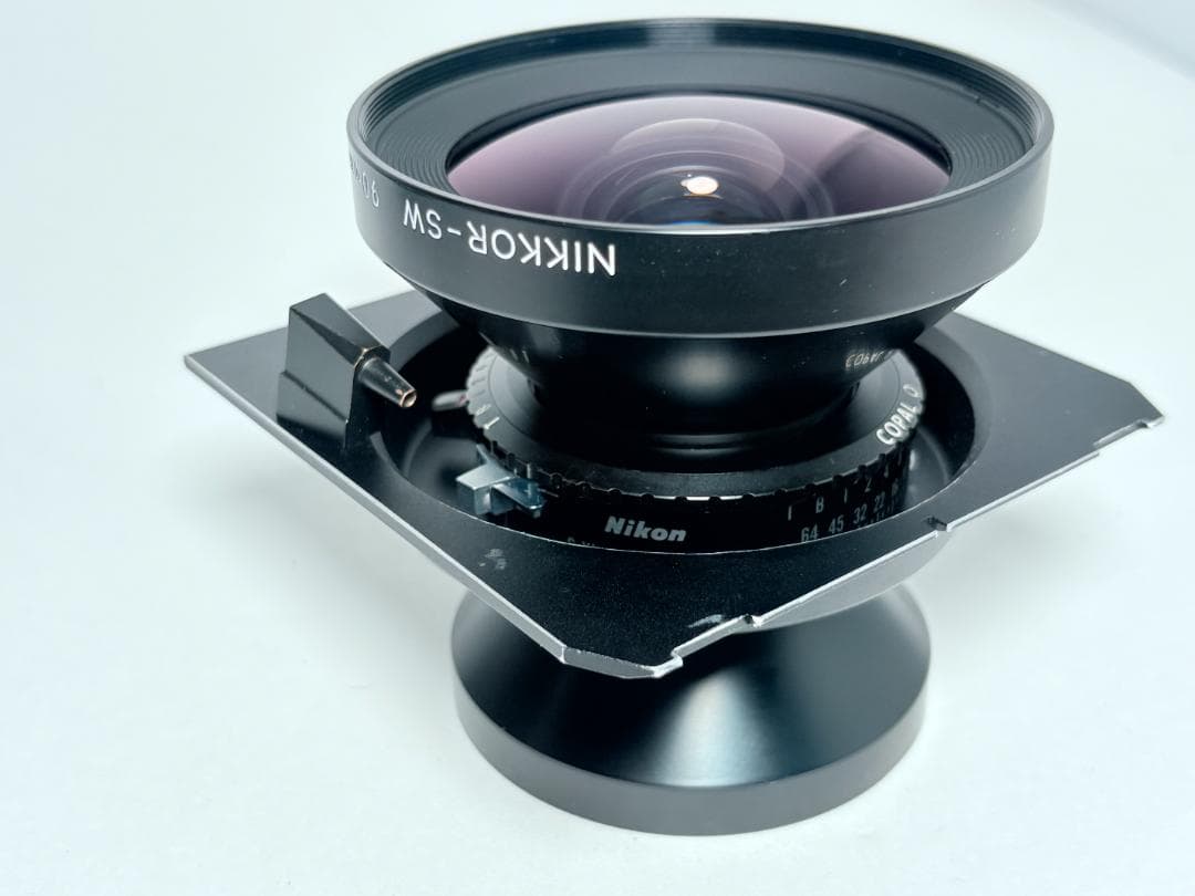 ニコン NIKKOR-SW 90mm F4.5 COPAL 0 凹みボード