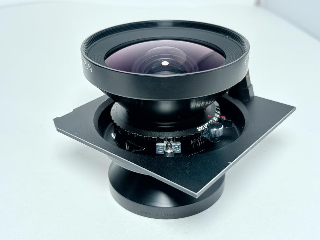 ニコン NIKKOR-SW 90mm F4.5 COPAL 0 凹みボード