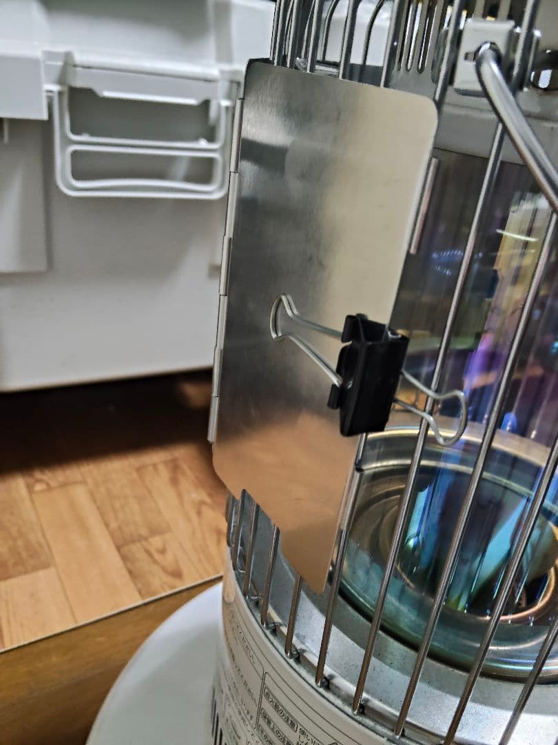 トヨトミ　レインボー　電池レス　ぐるんPa 収納ケース　五徳　反射板　フルセット