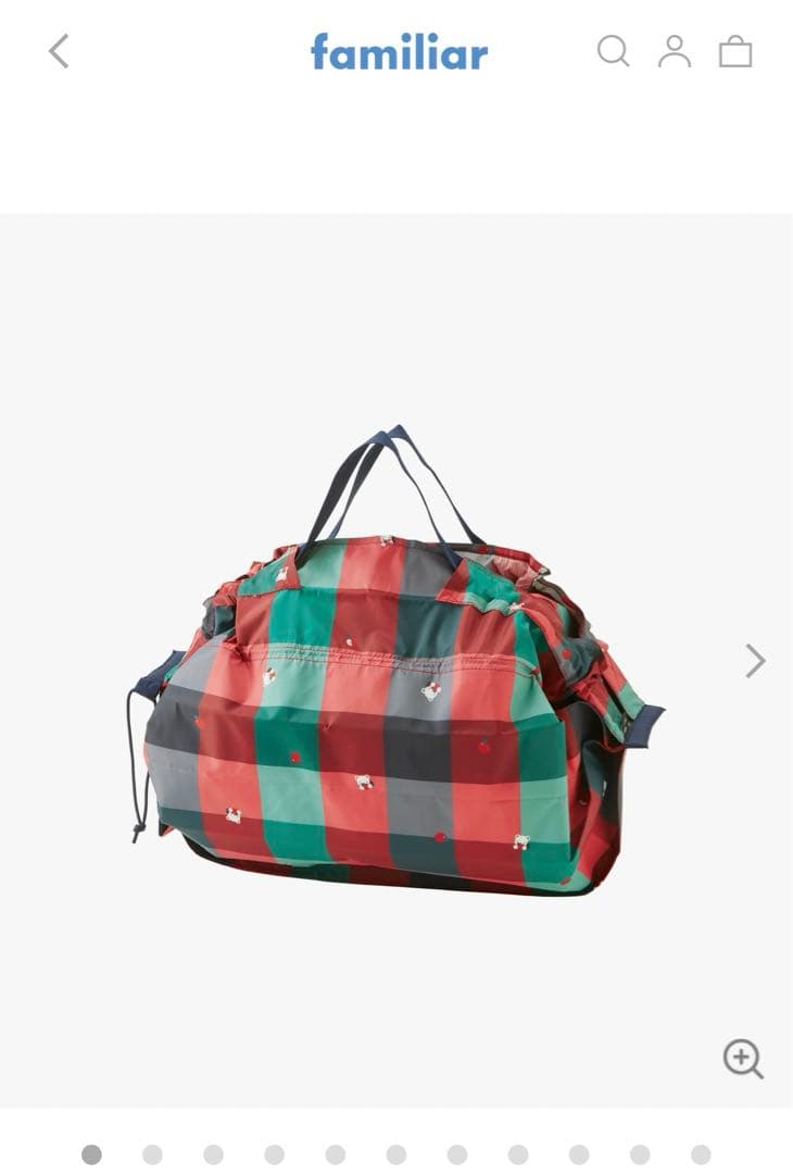 ファミリア　シュパット保冷エコバッグ