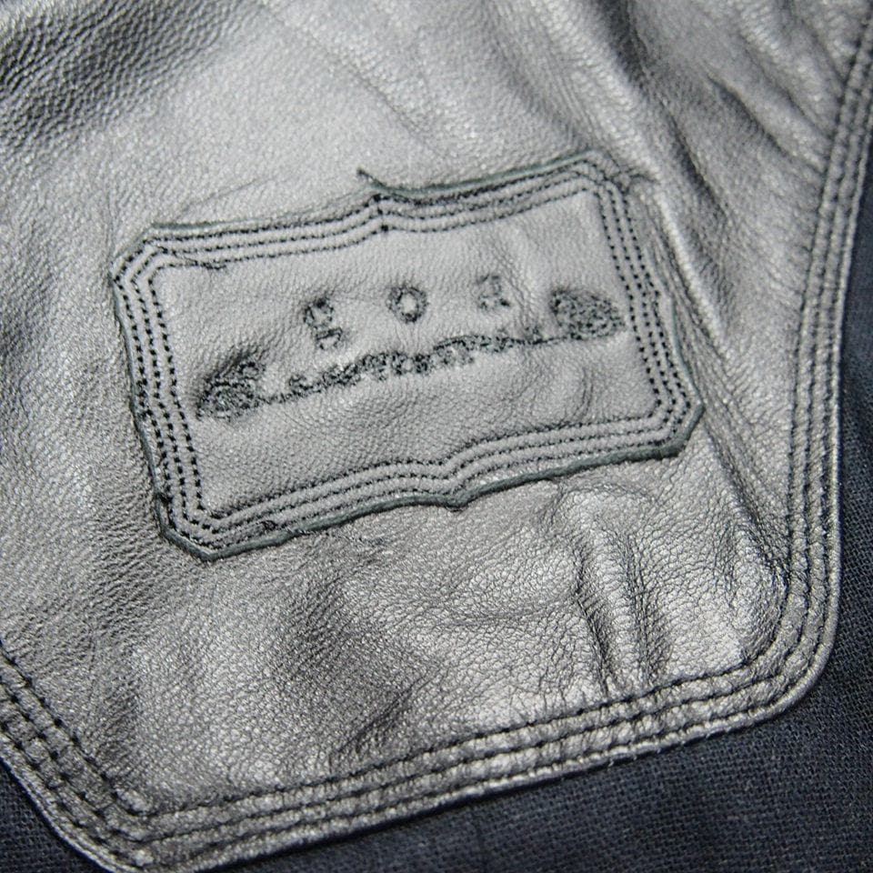 goa ゴア 本革 フードイン リアルゴートレザーライダースジャケット F