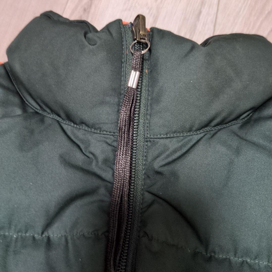 00s Nike ダークグリーン ダウンジャケット リバーシブル