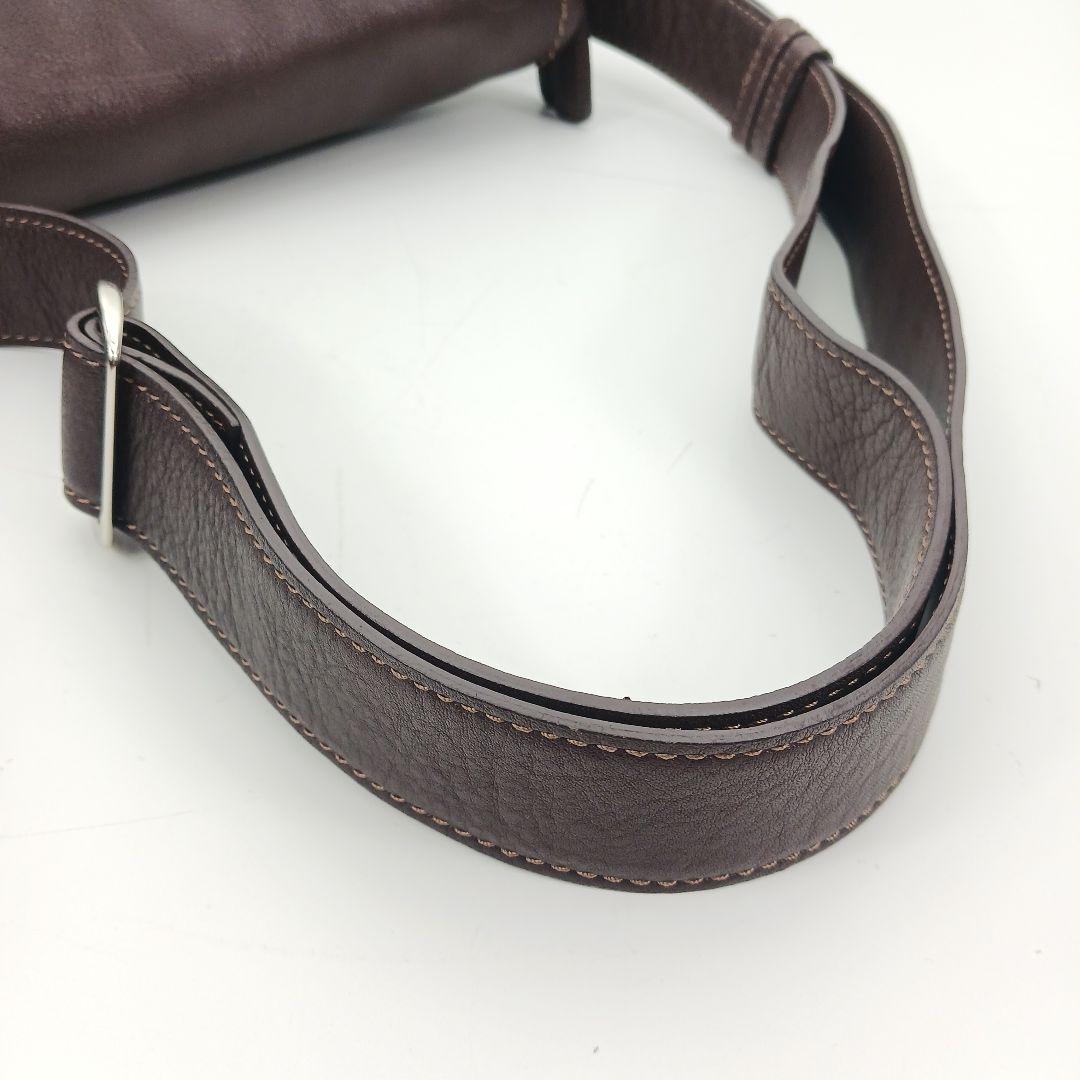 ✨良品✨土屋鞄　プロータ　防水　フラップメッセンジャーバック　ブラウン