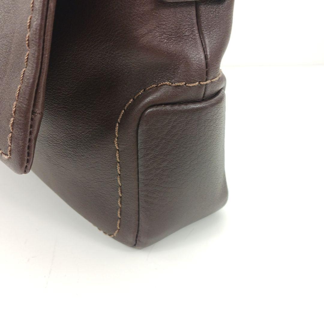 ✨良品✨土屋鞄　プロータ　防水　フラップメッセンジャーバック　ブラウン