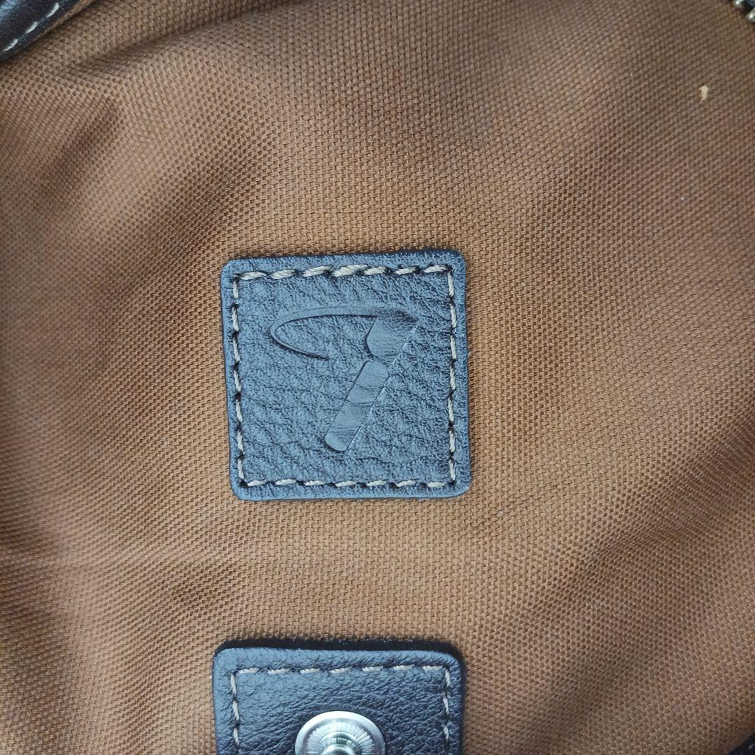 ✨良品✨土屋鞄　プロータ　防水　フラップメッセンジャーバック　ブラウン