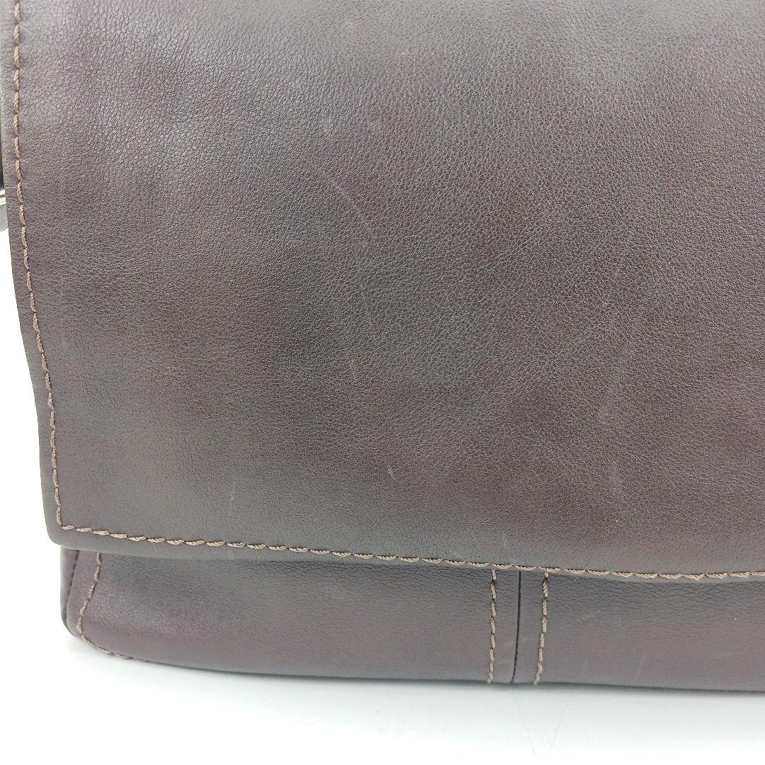 ✨良品✨土屋鞄　プロータ　防水　フラップメッセンジャーバック　ブラウン