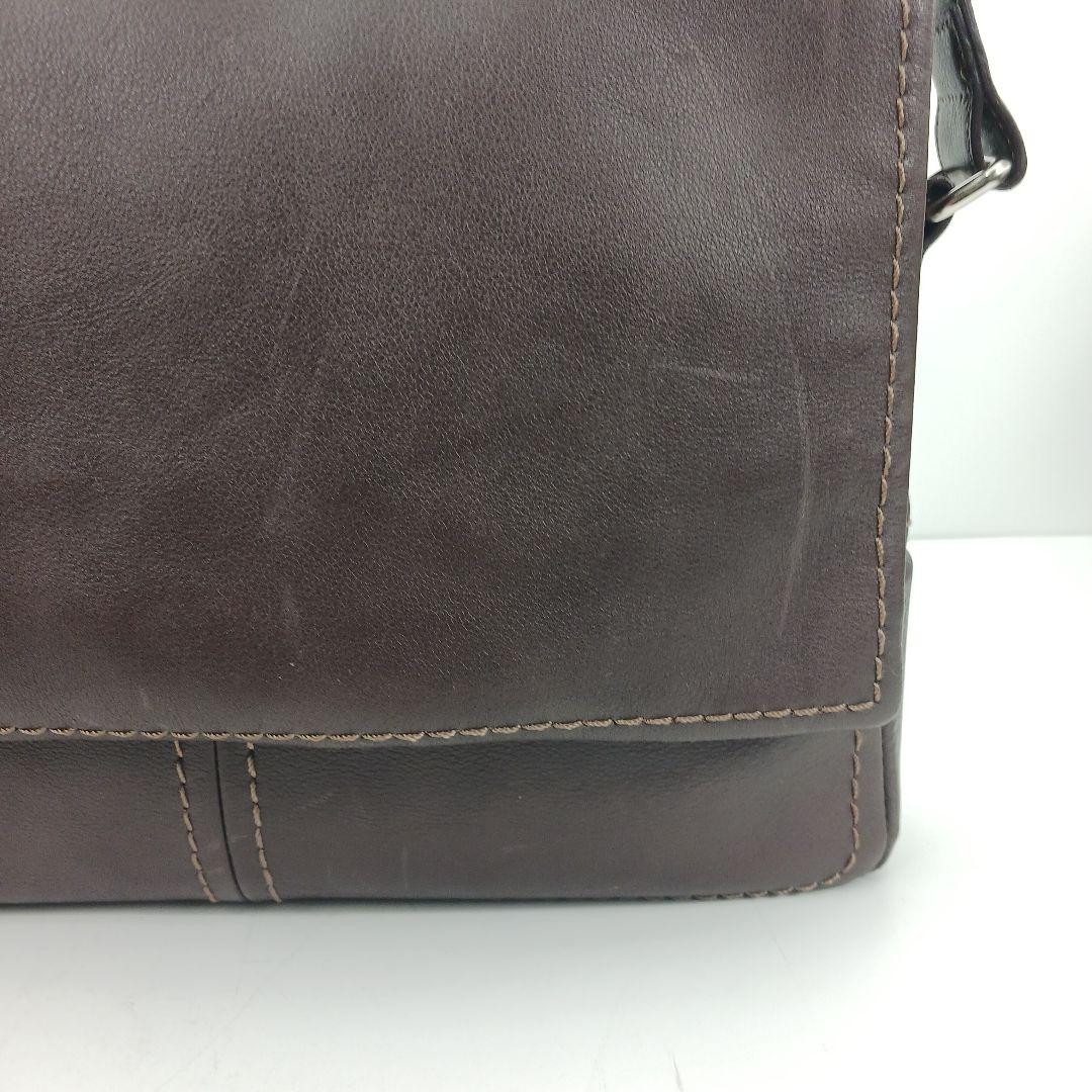 ✨良品✨土屋鞄　プロータ　防水　フラップメッセンジャーバック　ブラウン