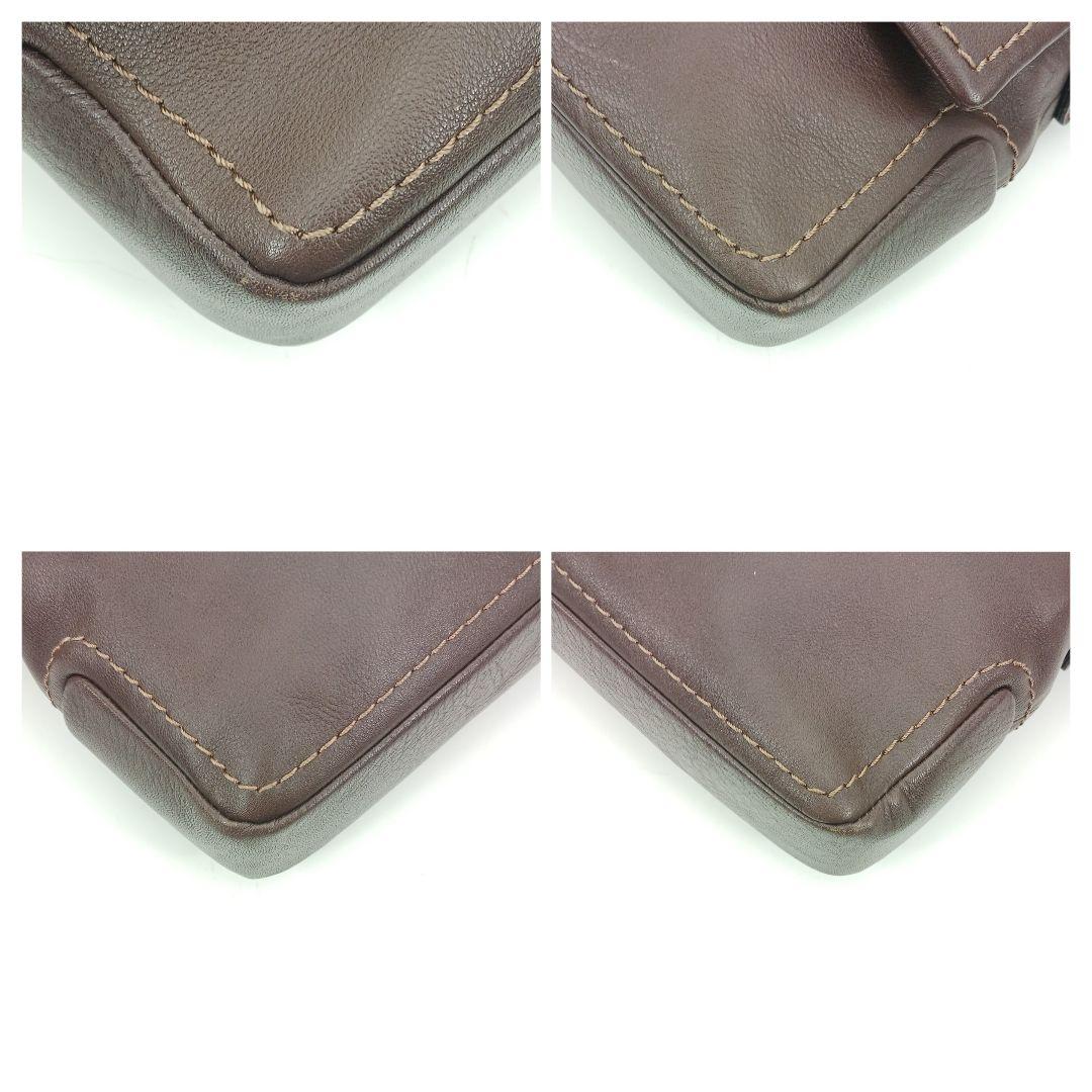 ✨良品✨土屋鞄　プロータ　防水　フラップメッセンジャーバック　ブラウン