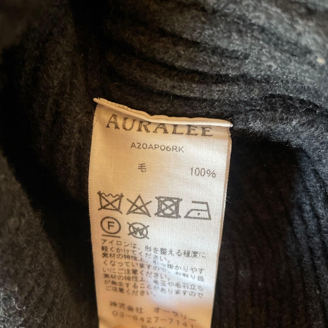 AJURALLEE リブ編みニット