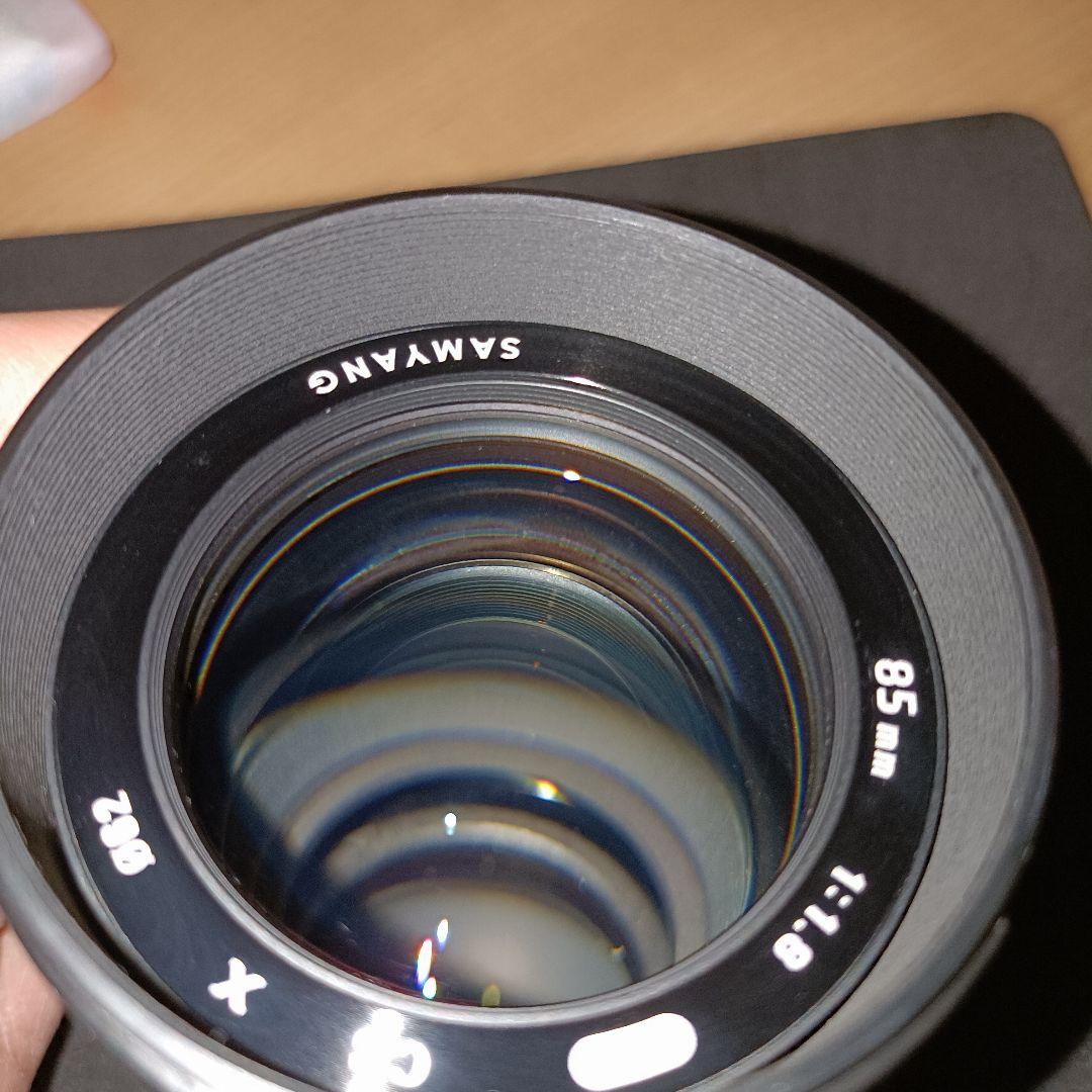 SAMYANG 85mm F1.8 UMC CS Xマウント マニュアルレンズ