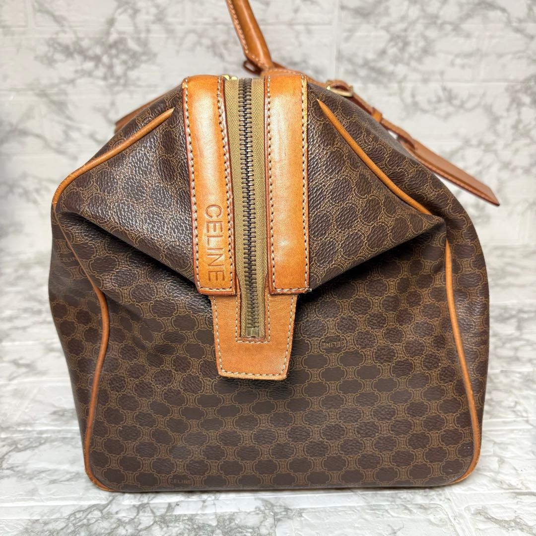 セリーヌ　CELINE マカダム　2way ボストンバッグ　トリオンフある