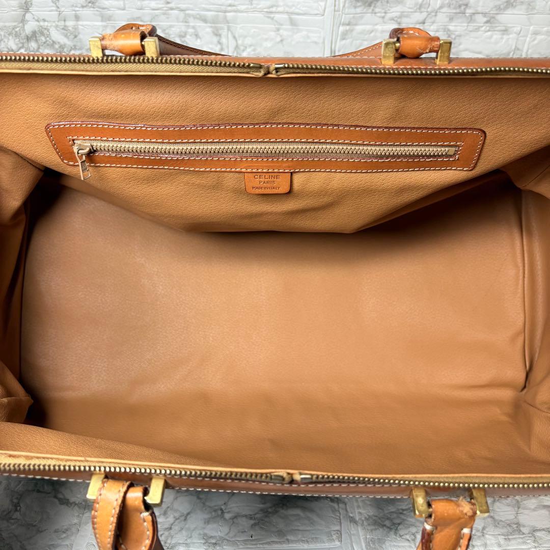 セリーヌ　CELINE マカダム　2way ボストンバッグ　トリオンフある