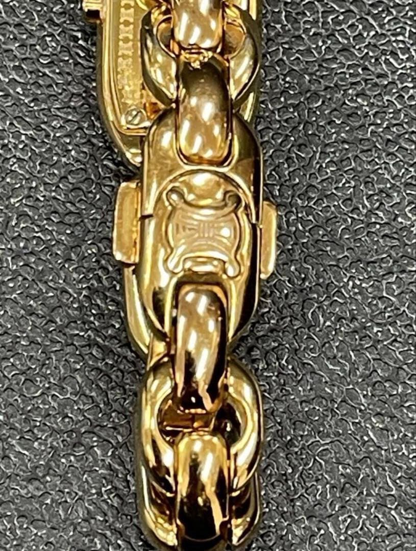 CELINE セリーヌ 腕時計 マカダム バングル レディース