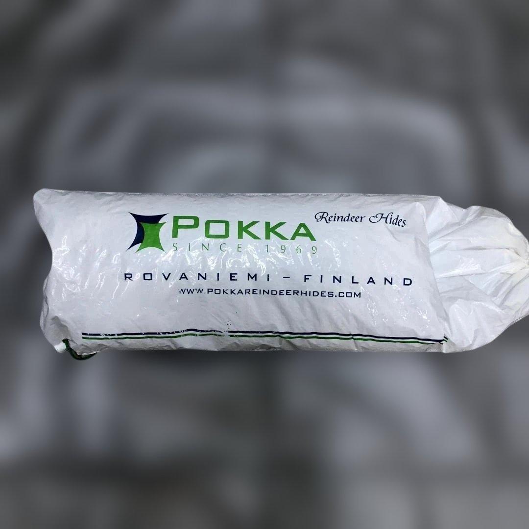 送料無料 POKKA トナカイ ムートン 天然本革 高級毛皮 251113