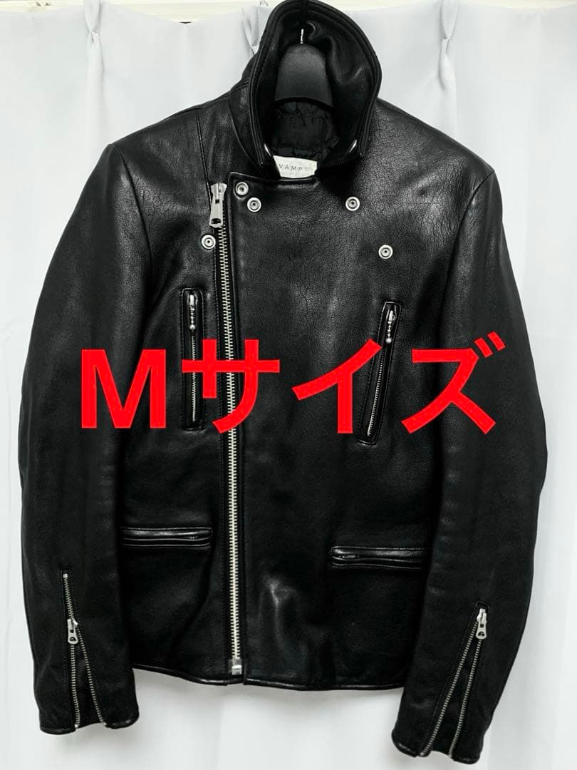 URBAN RESEARCH iD × VAMP 羊革 ダブルライダース M