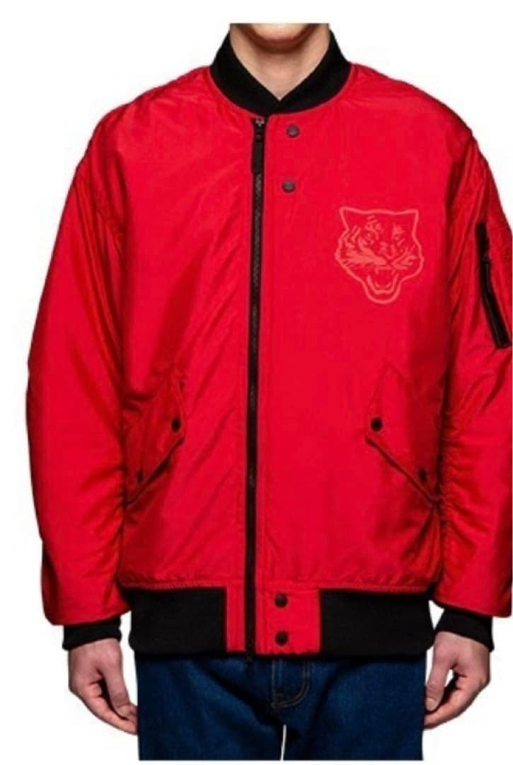 値下げOnitsukaTiger オニツカタイガー ブルゾンジャケットＭＡ1 Ｌ