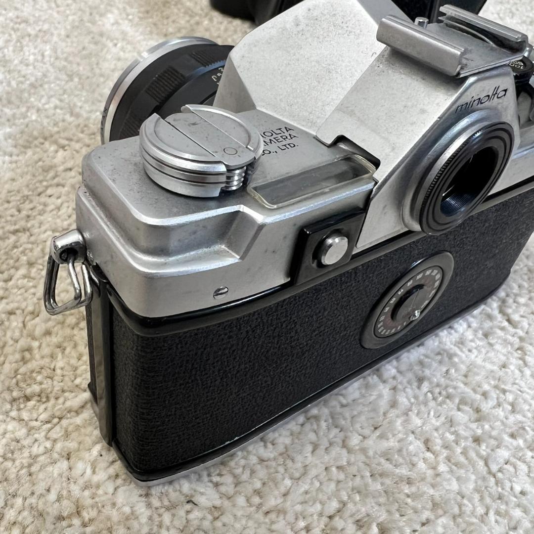 【名機】ミノルタ SR-7 + 58mm F1.4 大口径レンズ★シャッターOK