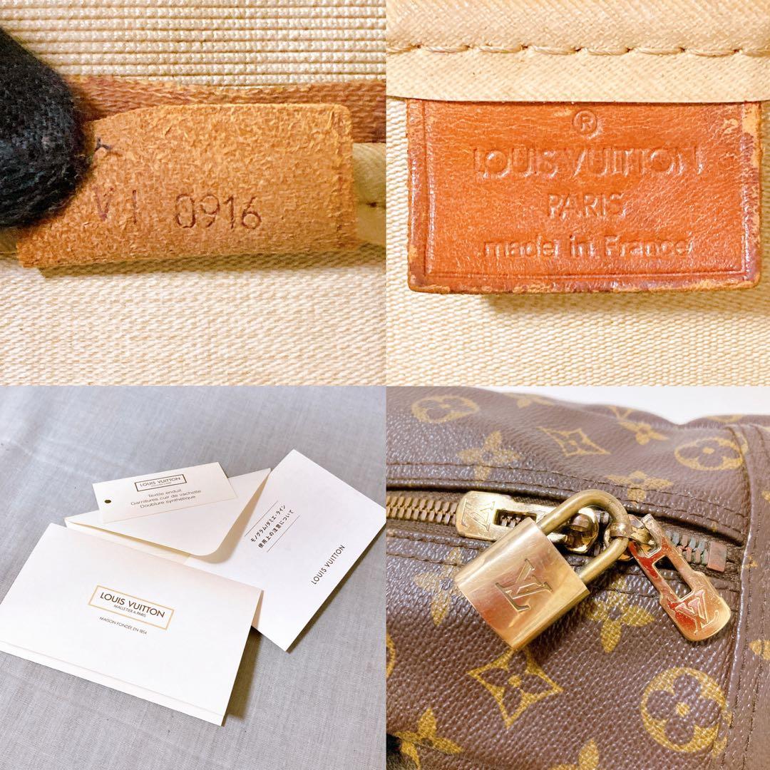 343 ルイヴィトン モノグラム　ドーヴィル　ハンドバッグ