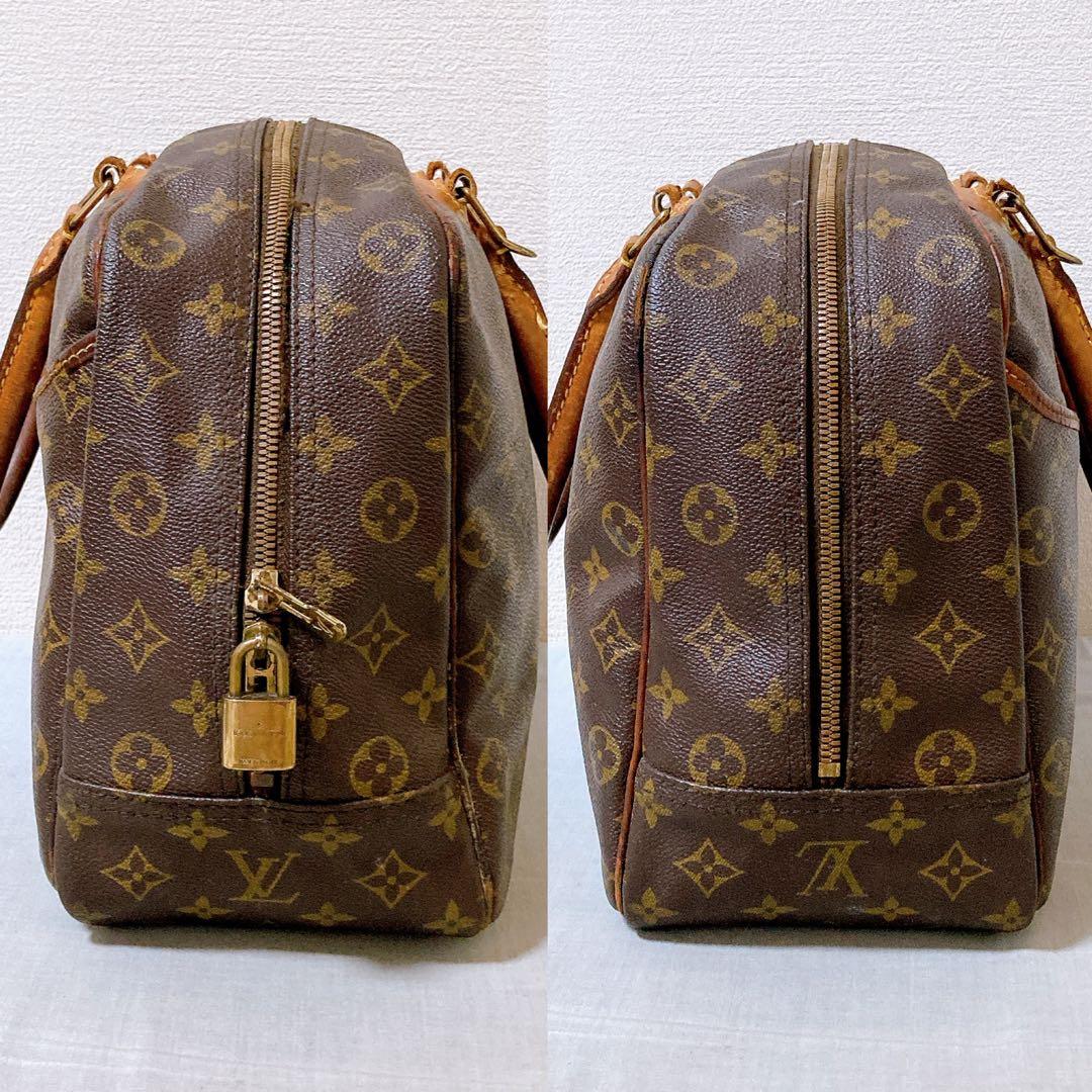 343 ルイヴィトン モノグラム　ドーヴィル　ハンドバッグ