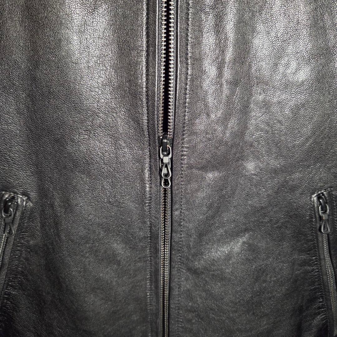 激美品 ナノユニバース THERMOLITE レザージャケットM