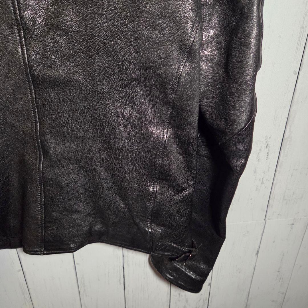 激美品 ナノユニバース THERMOLITE レザージャケットM