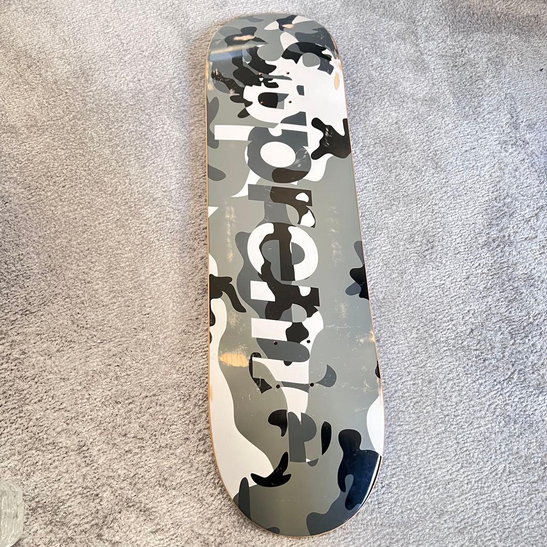 シュプリーム Supreme 迷彩柄 スケートボードデッキ 8.25