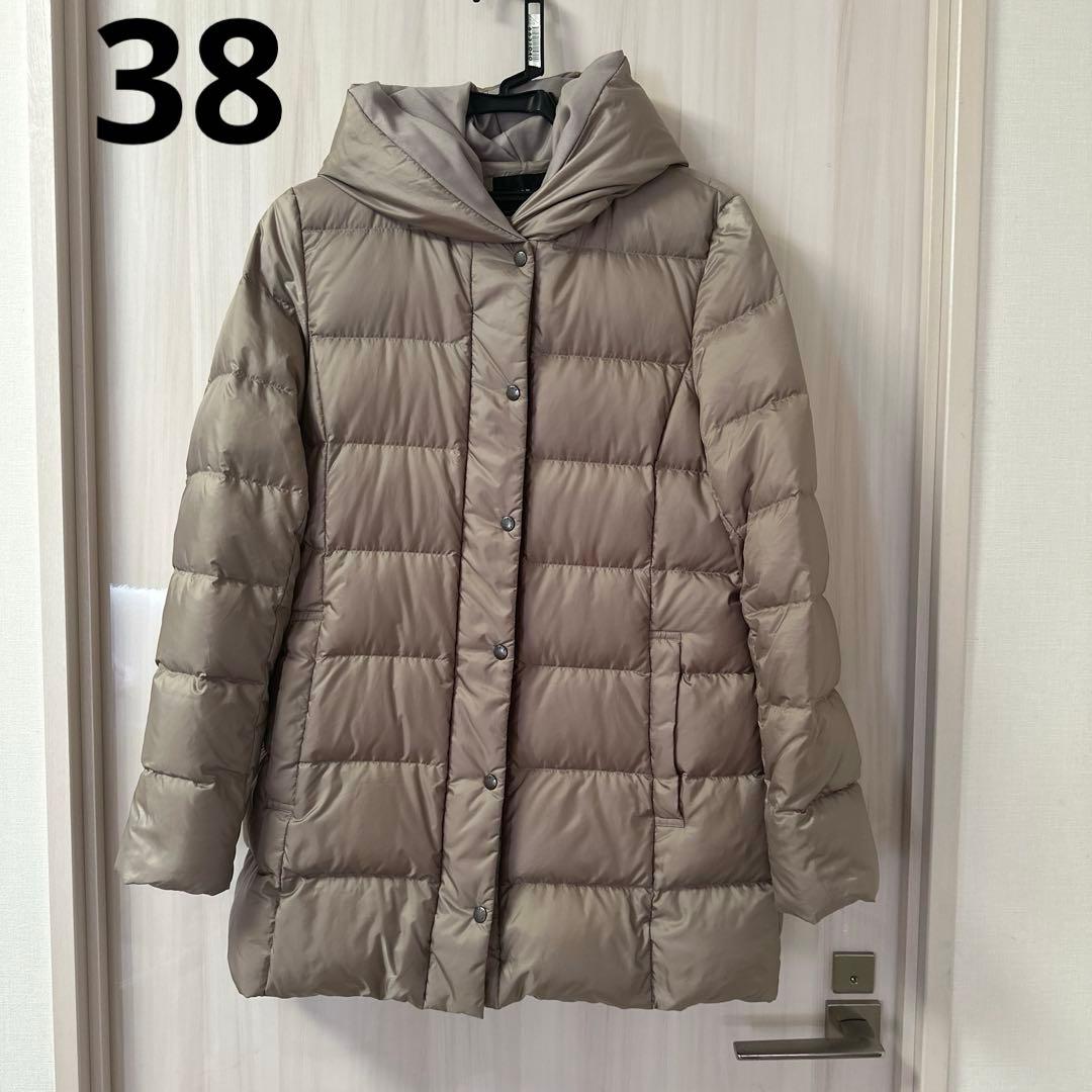 23区　シレータフタ フーデッド ダウンコート　38