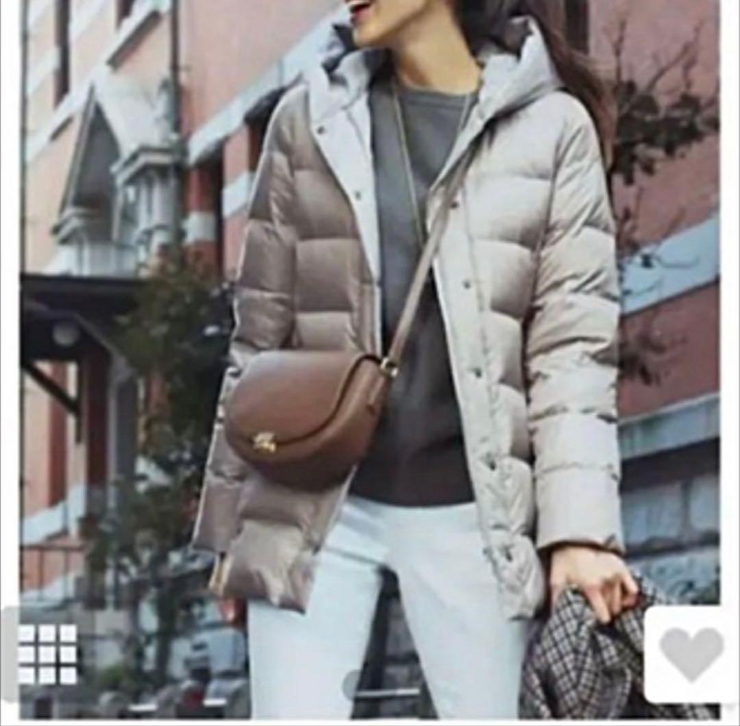 23区　シレータフタ フーデッド ダウンコート　38