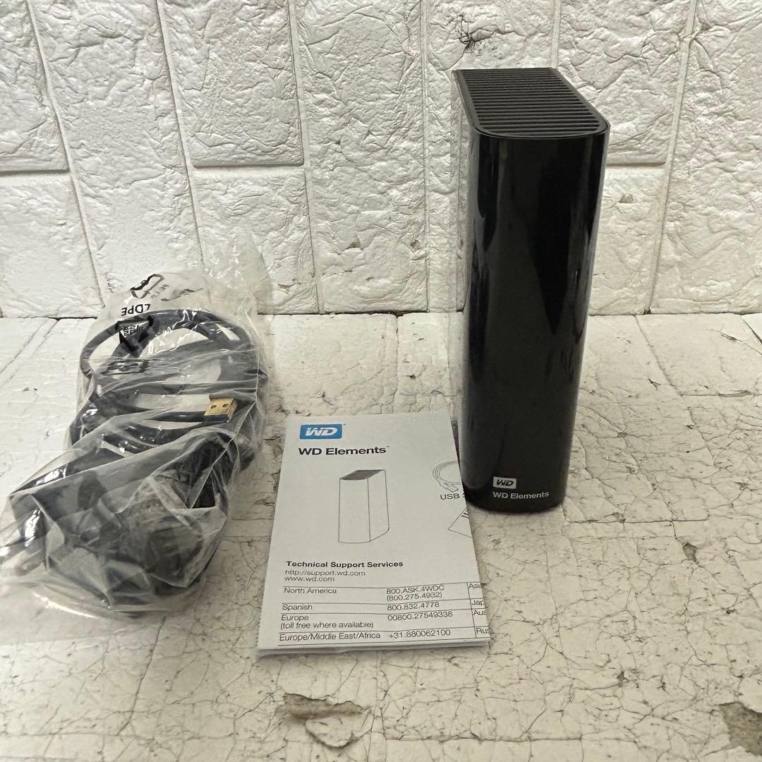 【6TB】ウエスタンデジタル Elements 外付けHDD 6TB