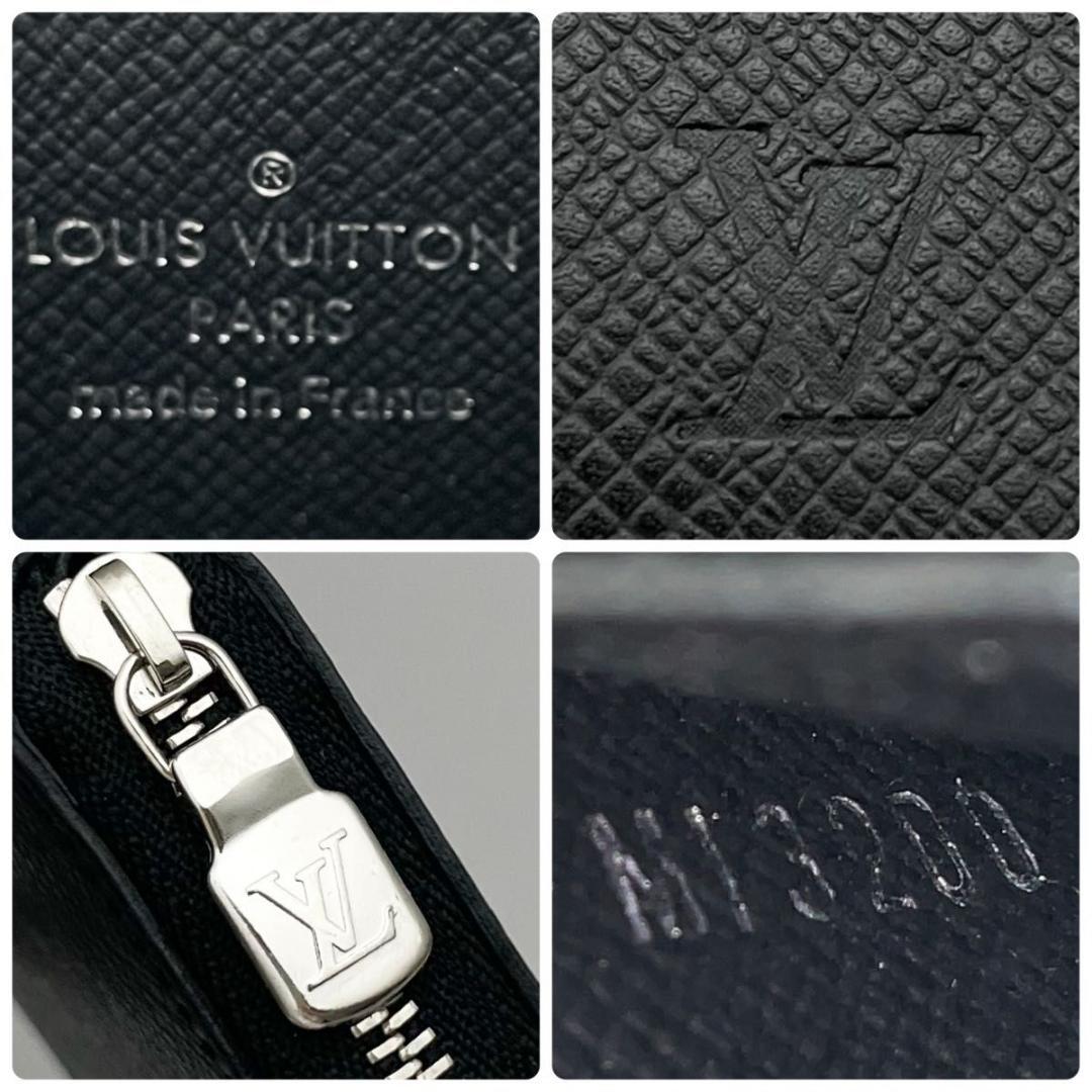 ほぼ未使用★ルイヴィトン タイガ ジッピーパース ケース 黒