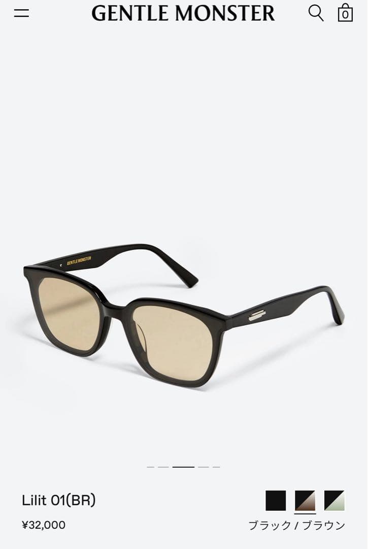 ジェントルモンスター Lilit 01(BR)