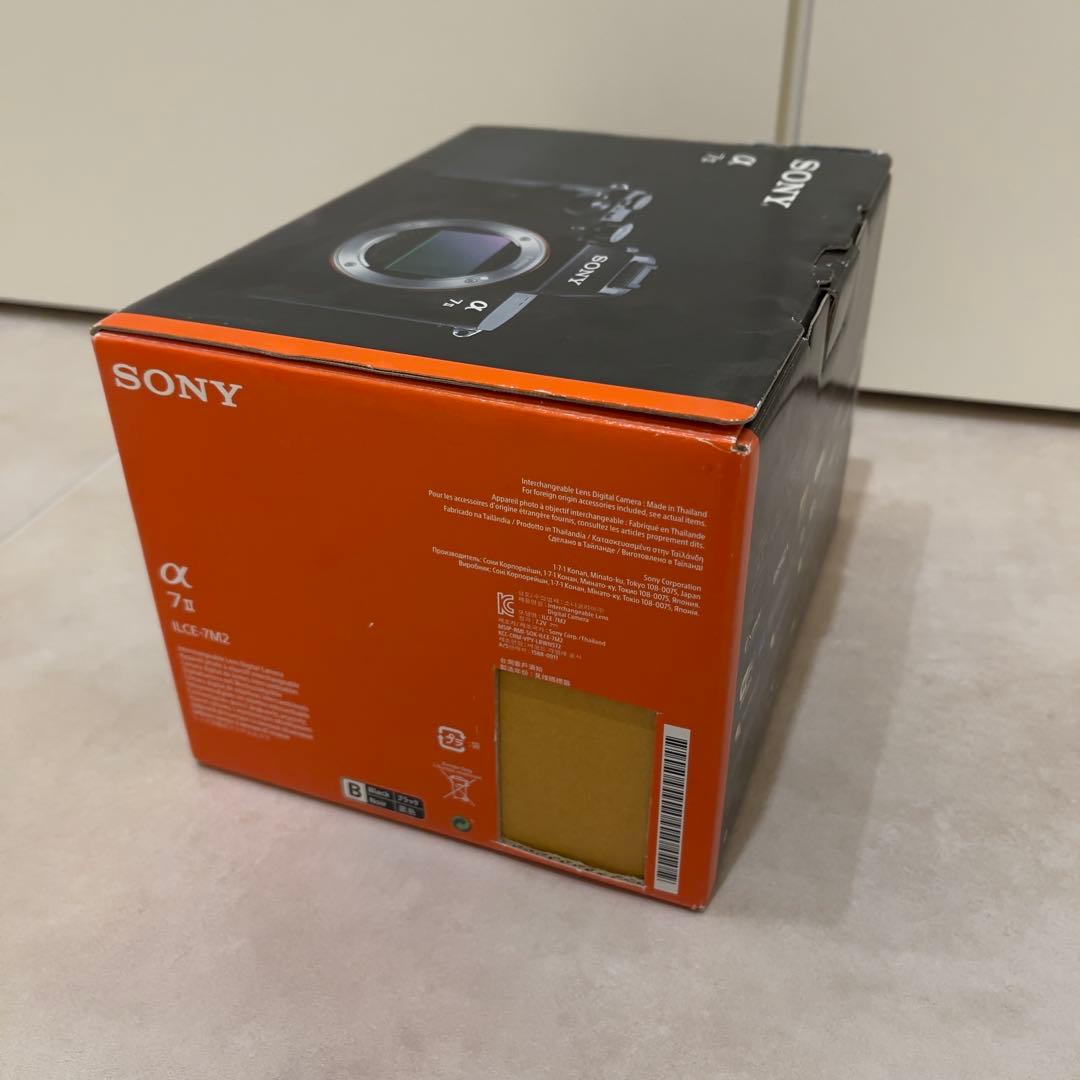 SONY α7 II 本体　ボディ　フルサイズ　ミラーレス