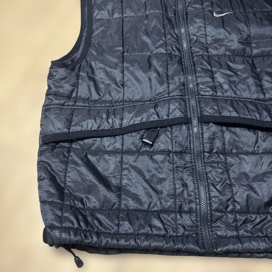 ぺ*様 Nike ブラック キルティング ベスト　ACG ダウンベスト　激レアX