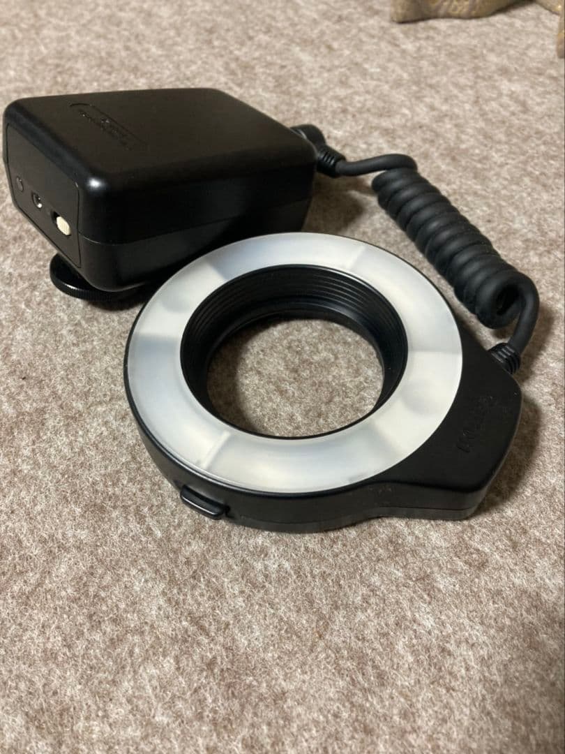 Canon マクロレンズ　マクロリングライト