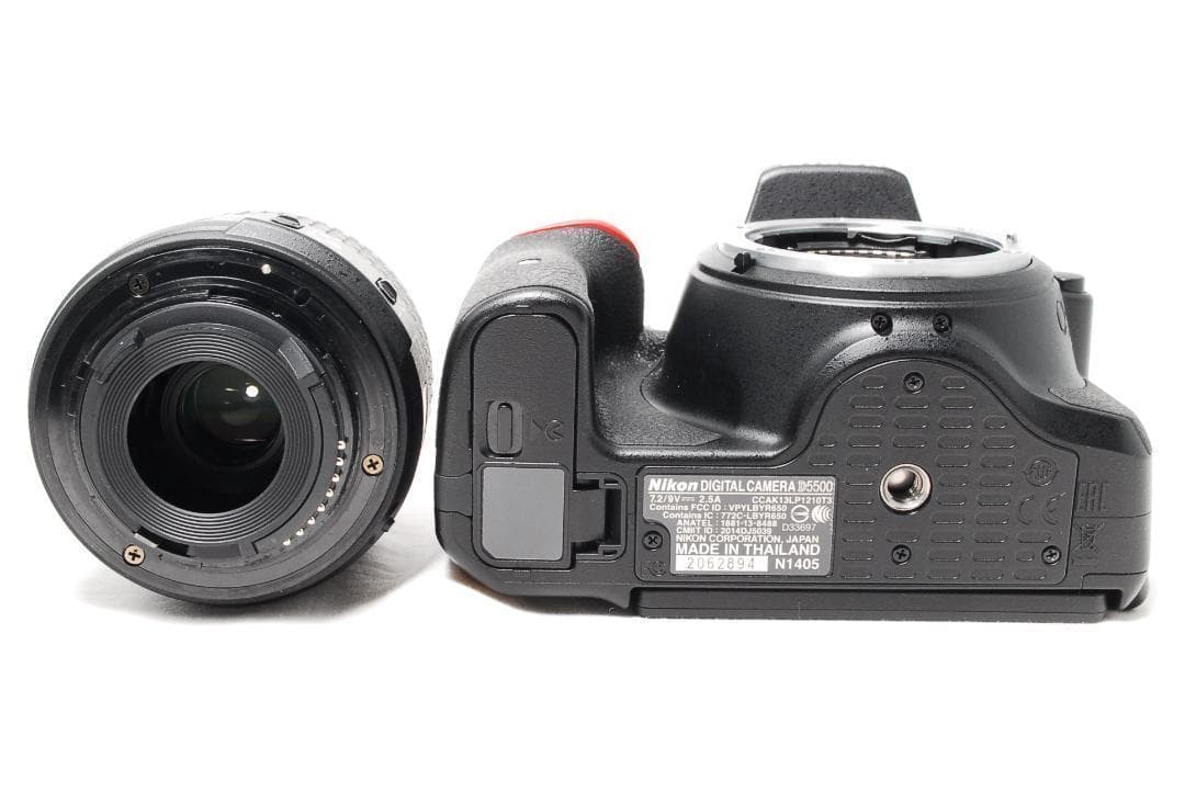美品★自撮り　Wi-Fi　Nikon D5500　ガイドブック付 レンズキット