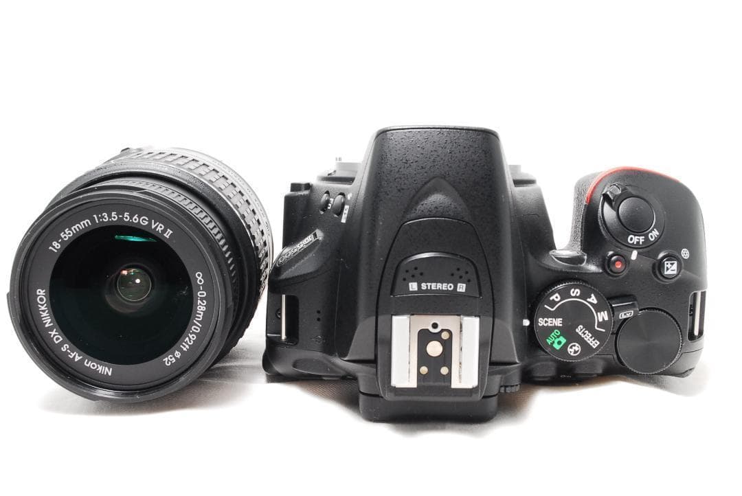 美品★自撮り　Wi-Fi　Nikon D5500　ガイドブック付 レンズキット