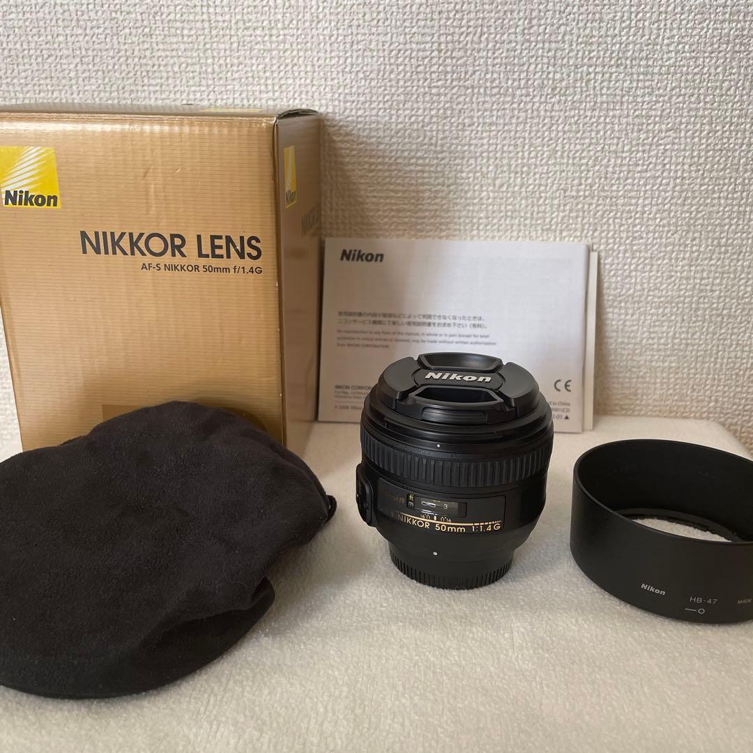 NIKON AF-S NIKKOR 50mm f/1.4G レンズ