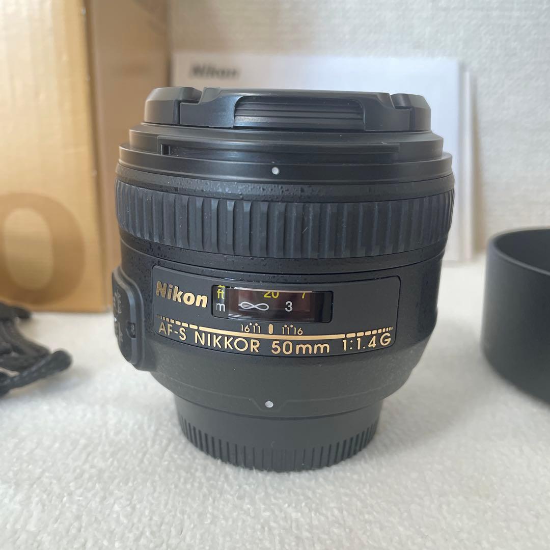 NIKON AF-S NIKKOR 50mm f/1.4G レンズ