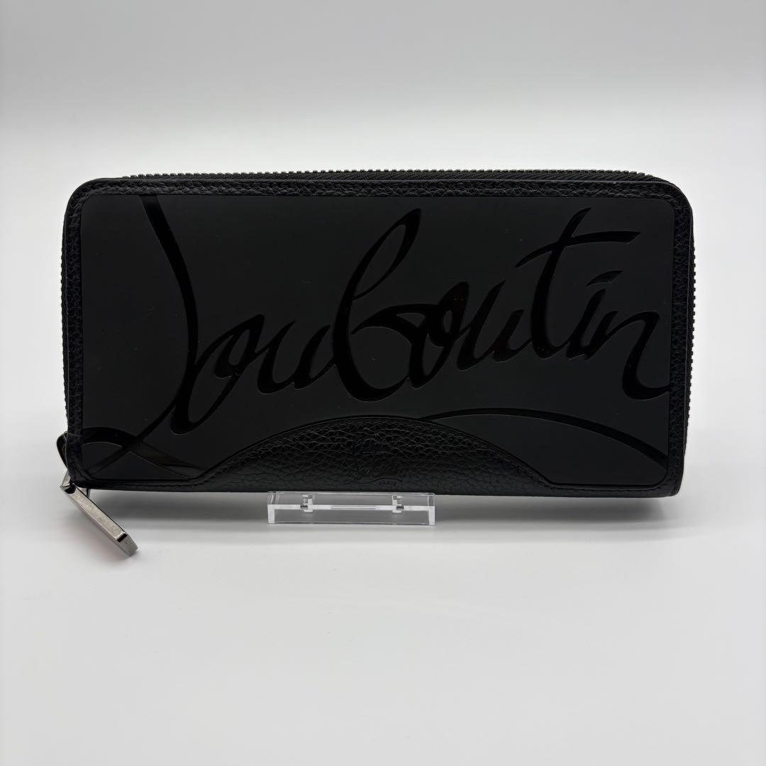 美品　クリスチャンルブタン 長財布 パネトーネ スニーカーソール 黒