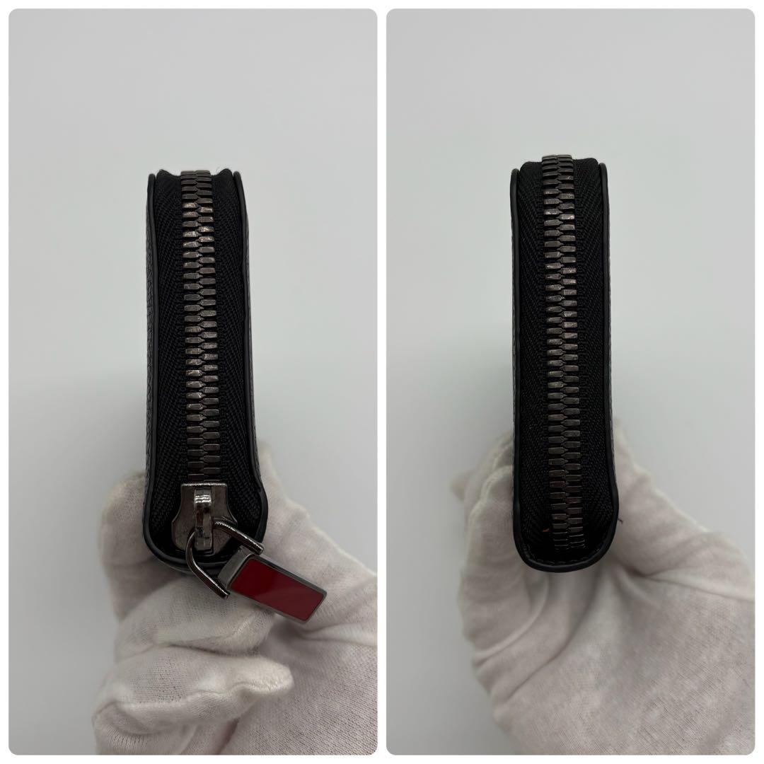 美品　クリスチャンルブタン 長財布 パネトーネ スニーカーソール 黒