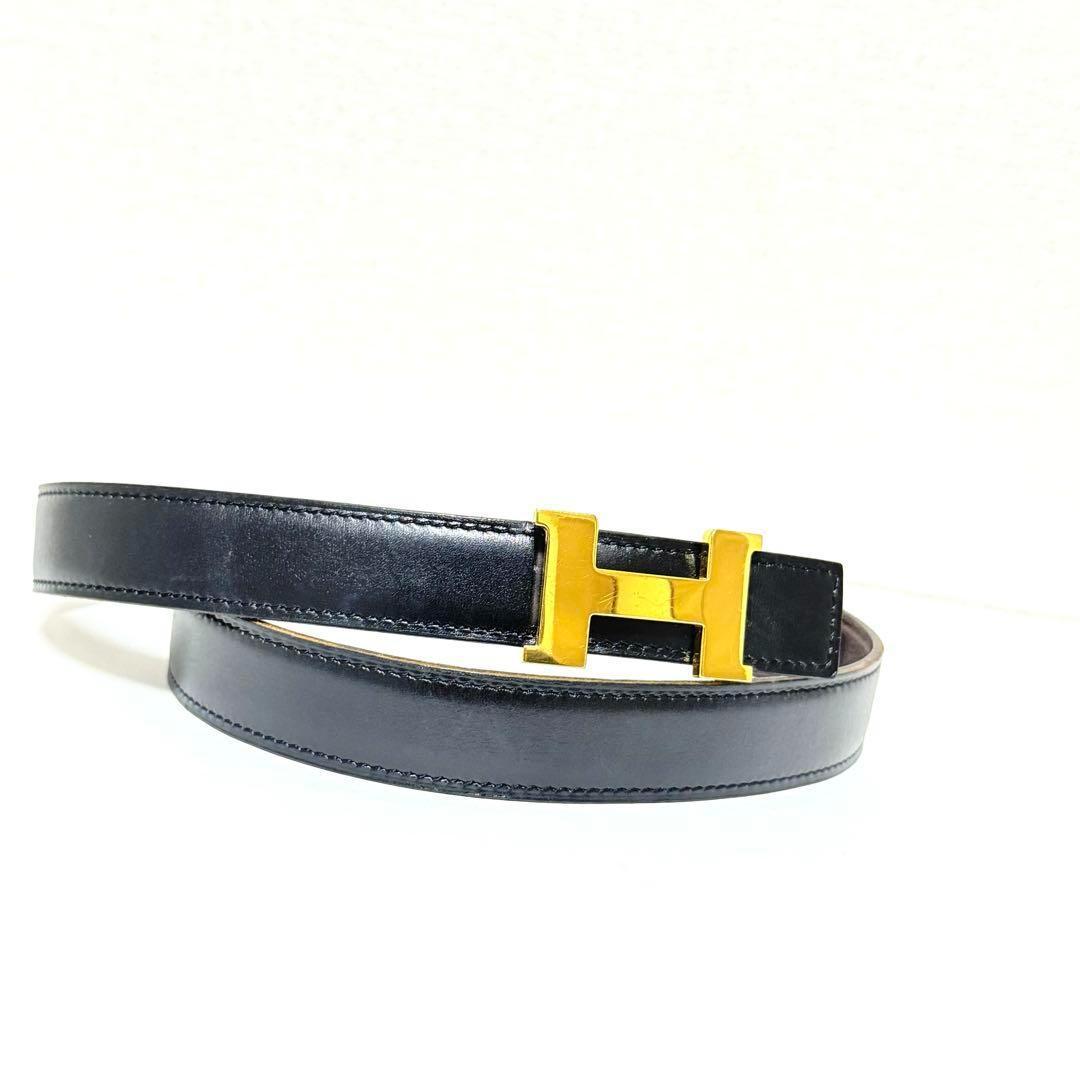 【美品】エルメス ミニ コンスタンス リバーシブルベルト
